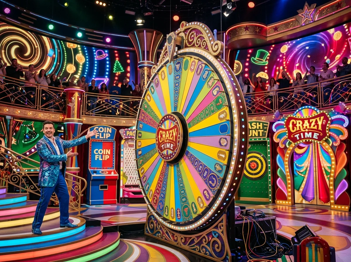 Crazy Time bij Lunarspins